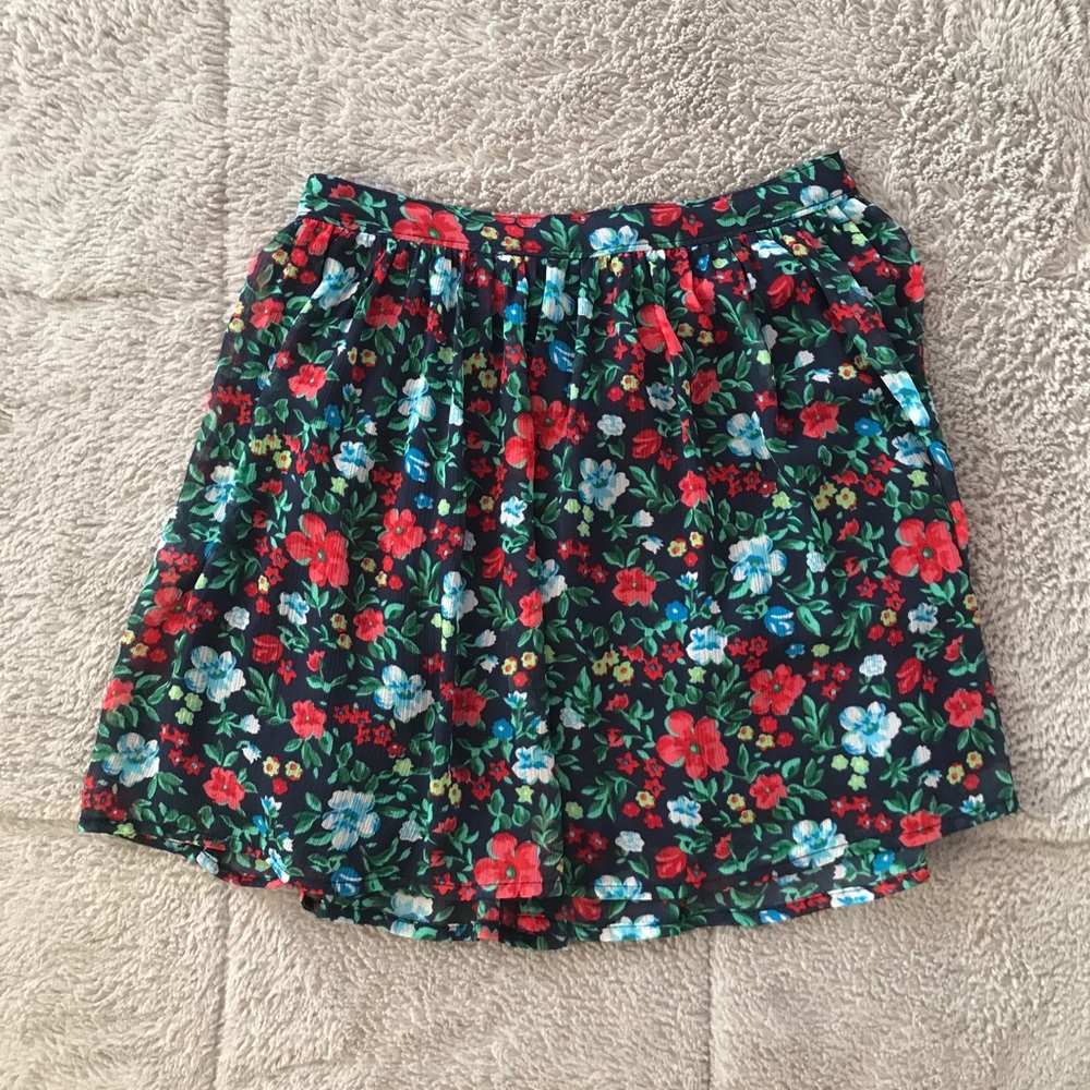 Hollister Floral Skirt